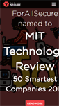 Mobile Screenshot of forallsecure.com